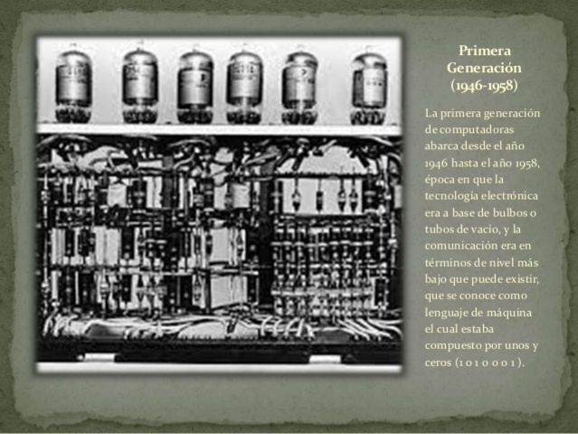 la historia de la computadora