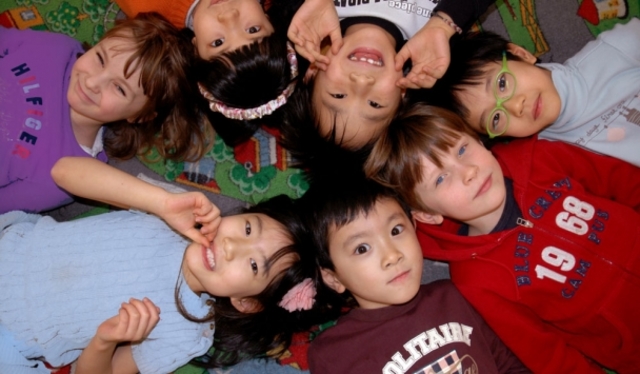 The first class for bilingual students.