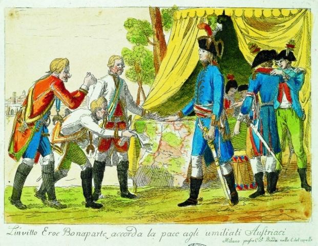 Signature du traité de Camp Formino