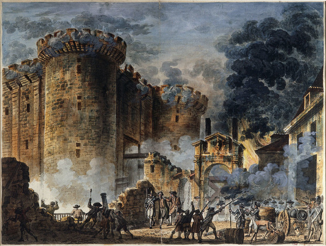 La prise de la Bastille