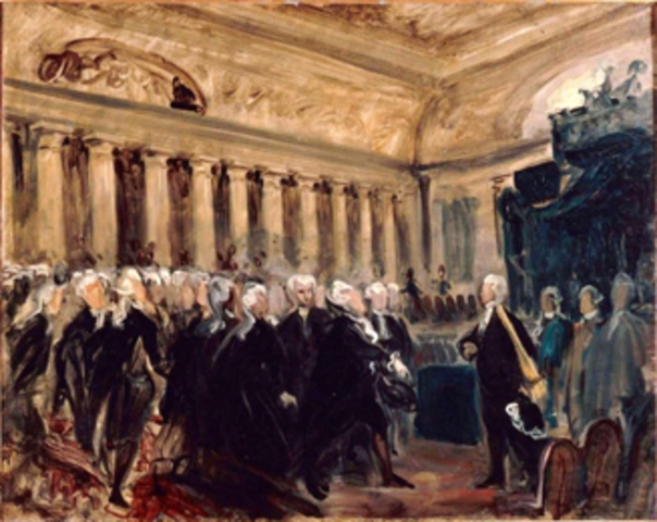 L'étape modérée: L'Assemblé nationale