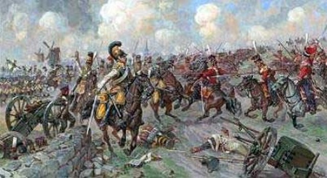 La bataille de Leipzig