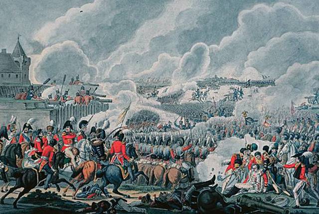 La bataille de Waterloo