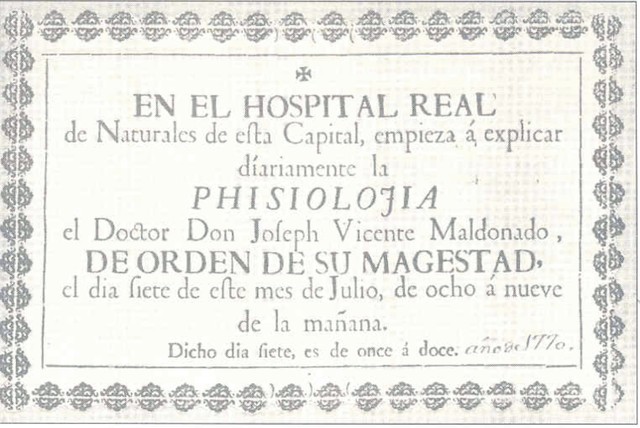 Fundación de la Real Escuela de Cirugia