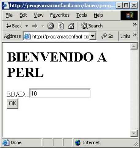 Creación programa "Perl"