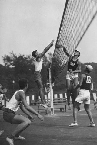First Two-Man Beach Game was Played