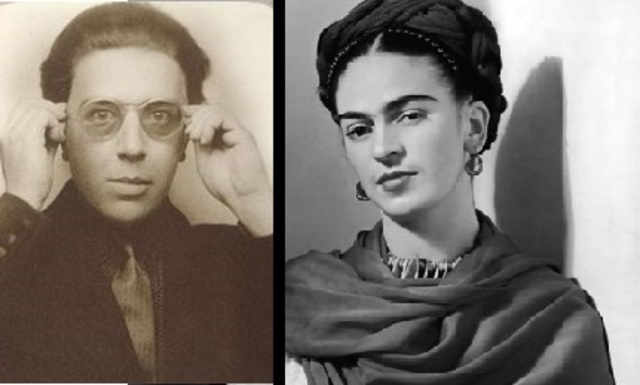Frida Kahlo y Andre Bretón