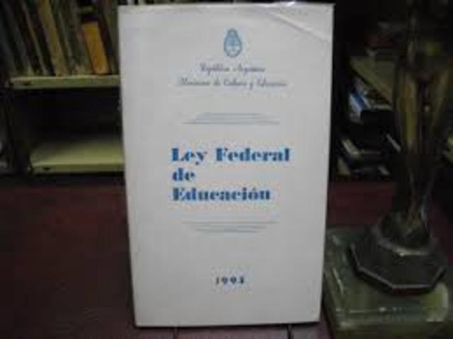 Ley 24195 - Ley Federal de Educación