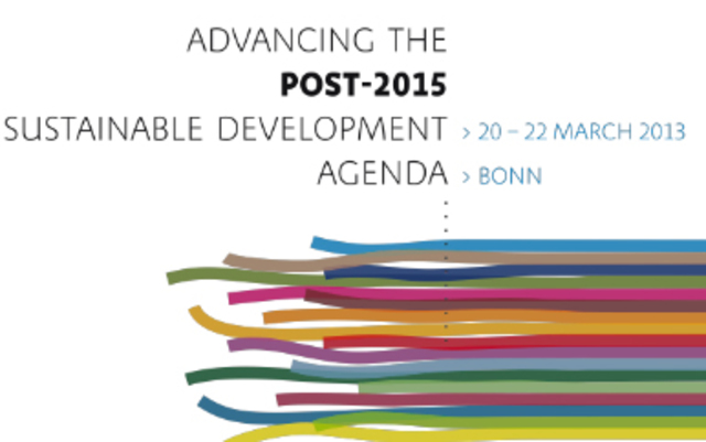 Agenda de desarrollo post 2015. OMS