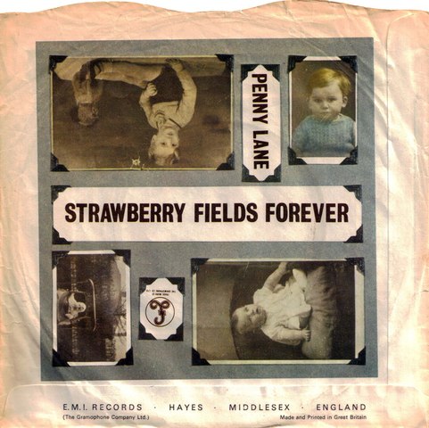 Strawberry fields forever and Penny Lane.