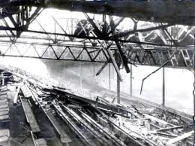 Bombing of Old Trafford WW2