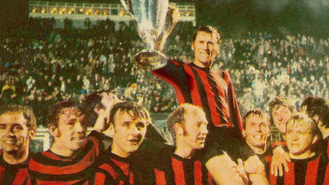 European and domestic cup double for the blues.