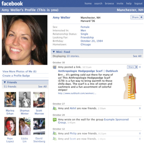 Implementación de Facebook en las universidades