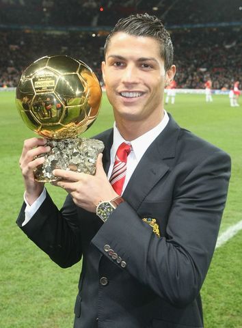 Ronaldo wins the ballon D'or