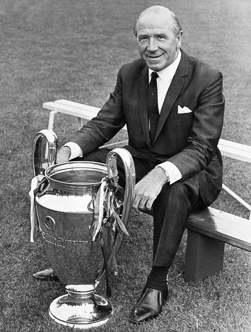 Matt Busby legend in united
