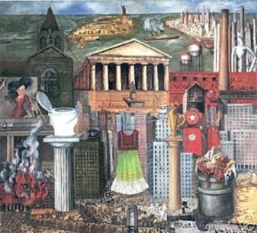 Allá cuelga mi vestido