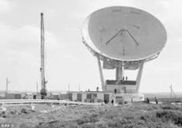 The first television satellitie