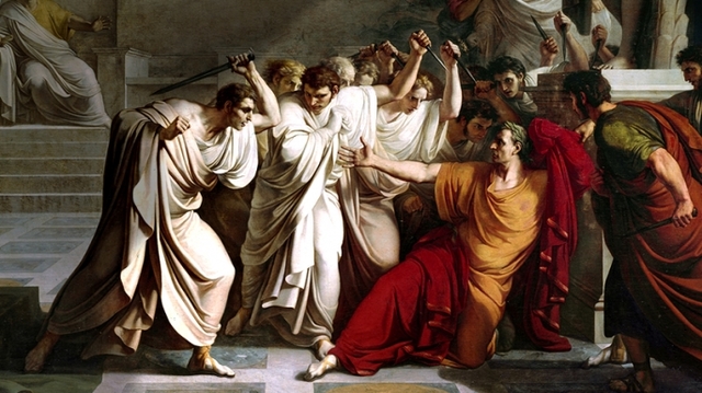 Julius Caesar's assassination