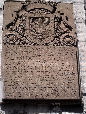 Fundación de la Primera Universidad Mexicana