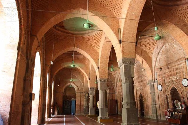 "Bagha mosque" about 25 miles Southeast of Rajshahi town.