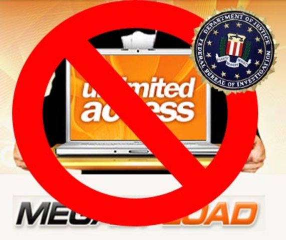 El FBI cierra Megaupload.