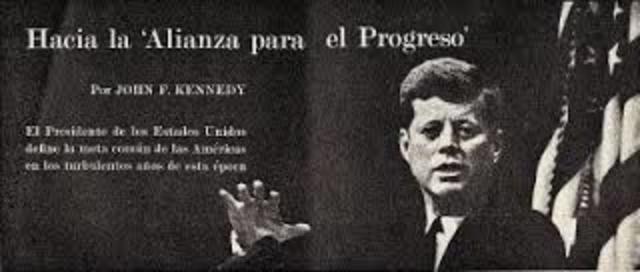 Discurso de Kennedy y la Alianza para el progreso