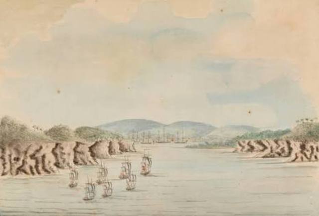 18.1.1788-Arrival at Botany Bay