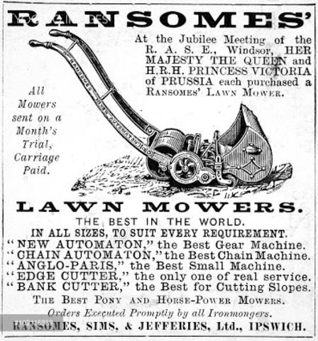 Other companies start making mowers