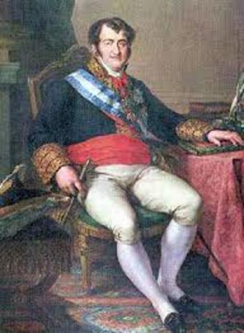 fernando VII vuelve al trono español
