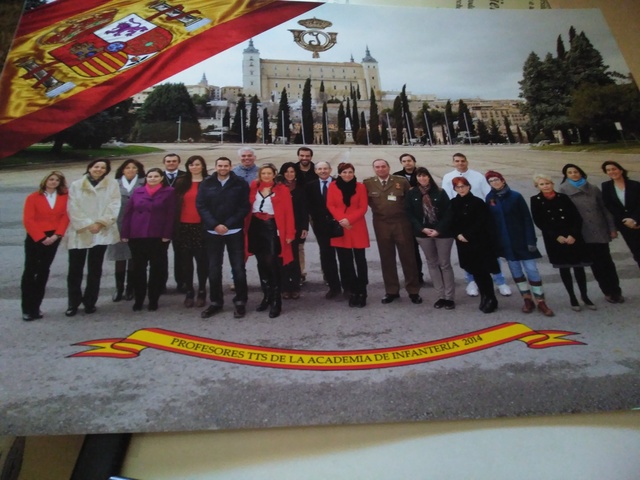 PROFESOR DE TAFAD EN LA ACADEMIA DE INFANTERÍA DE TOLEDO