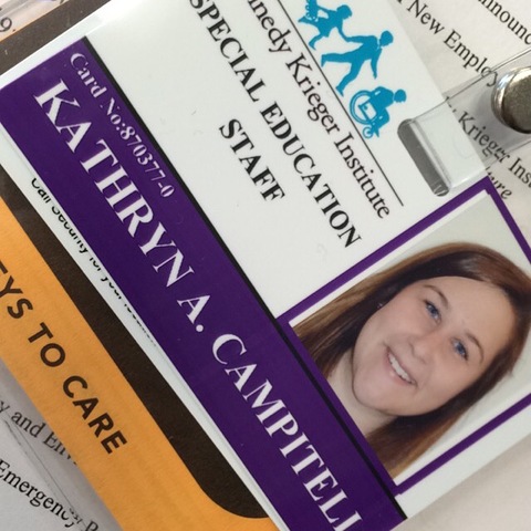 First Job At Kennedy Krieger Institute