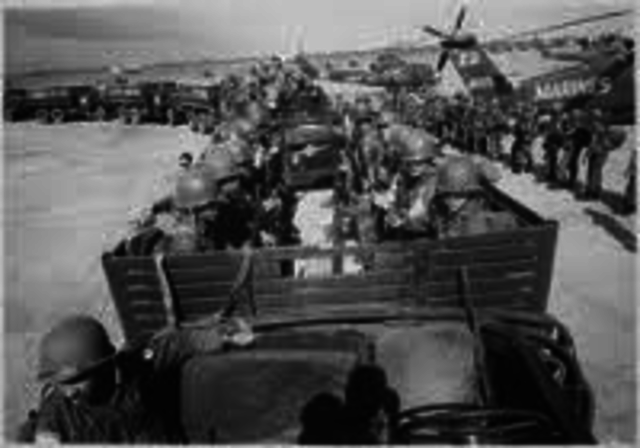 April 28: US forces invade the Dominican Republic to prevent a communist takeover like the one that occurred in Cuba.