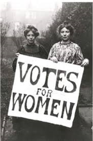 Women Gain the Right to Vote