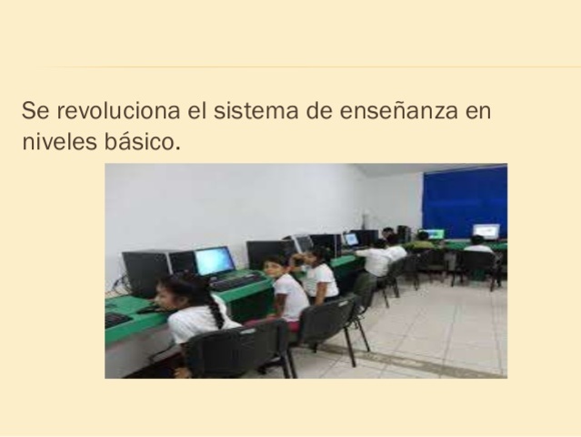 REVOLUCIÓN DEL SISTEMA EN NIVEL BÁSICO