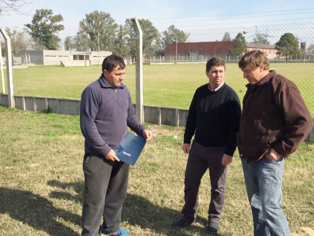 Franck, San Agustín y Colonia San José recibieron al Senador Pirola.