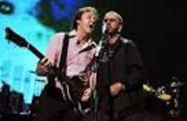 Ringo Starr & Paul McCartney perfrom together on 50th anniversary to celebrate The Beatles