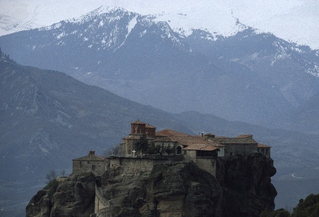 "Meteora Monastery." (Greece)