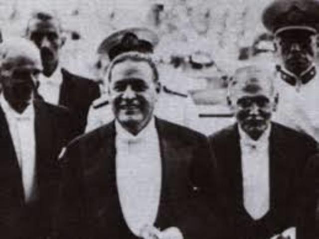 Renuncia del Presidente Ortiz