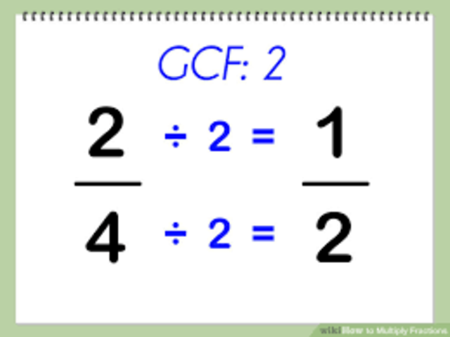 Lesson 1- Finding Greatest Common Factor (GCF)