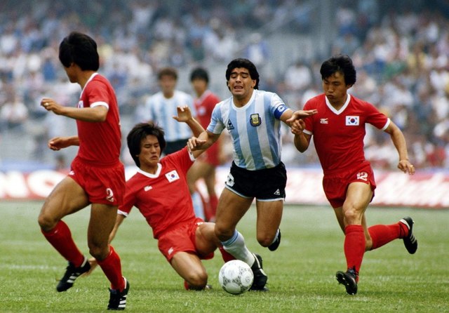 Corea del Sur, el debut