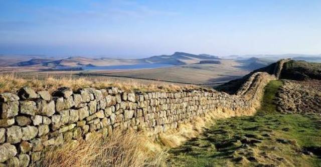 Hadrian wall is built