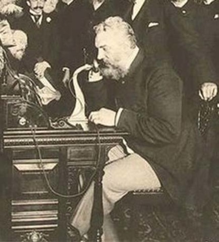 1876 - Invencion del telefono