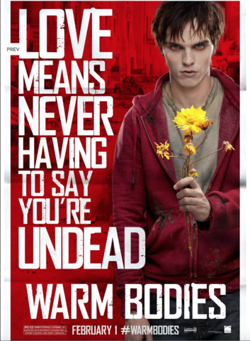 5 new posters for Warm Bodies