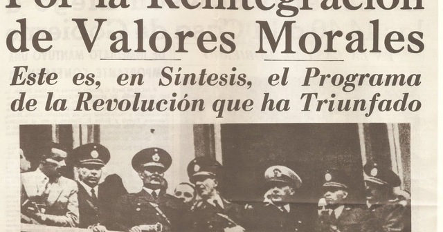 GOU. Golpe de Estado.