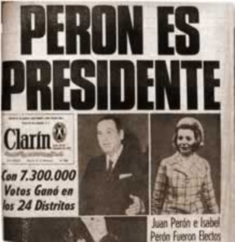 Primera presidencia de Perón