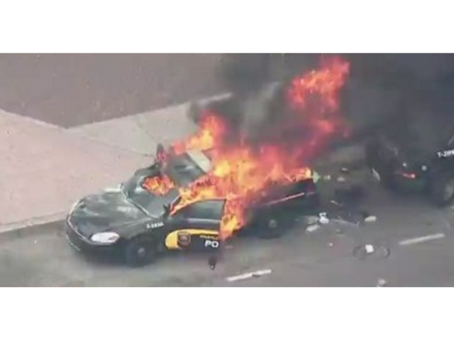 Riots break out in Baltimore, state of emergency declared