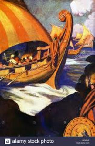 Paris Goes to Visit king Menelaus of Sparta