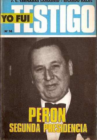 Segunda Presidencia de Perón.