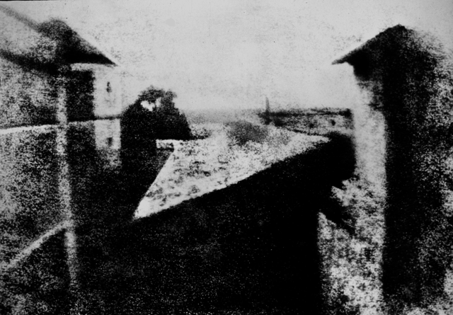 Primera foto por la camara oscura