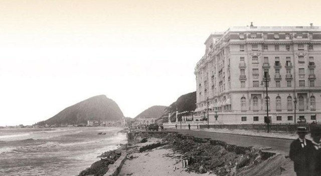 Inauguração do Hotel Copacabana Palace no Rio de Janeiro